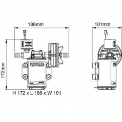 PUMP FOR SINK AND SHOWER (PZ)