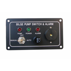 PANEL WITH ALARM FOR BILGE...