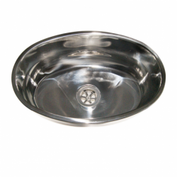 OVAL STAINLESS STEEL SINK (PZ)