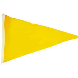 BANDIERA GIALLA TRIANGOLARE...